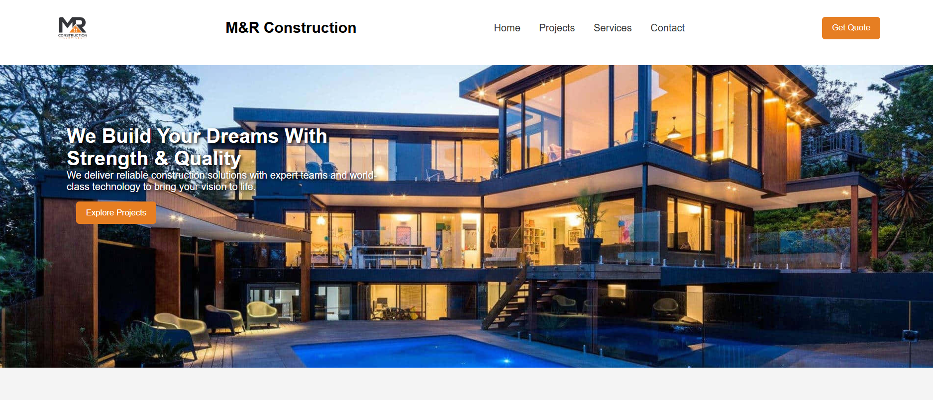 Landing Page